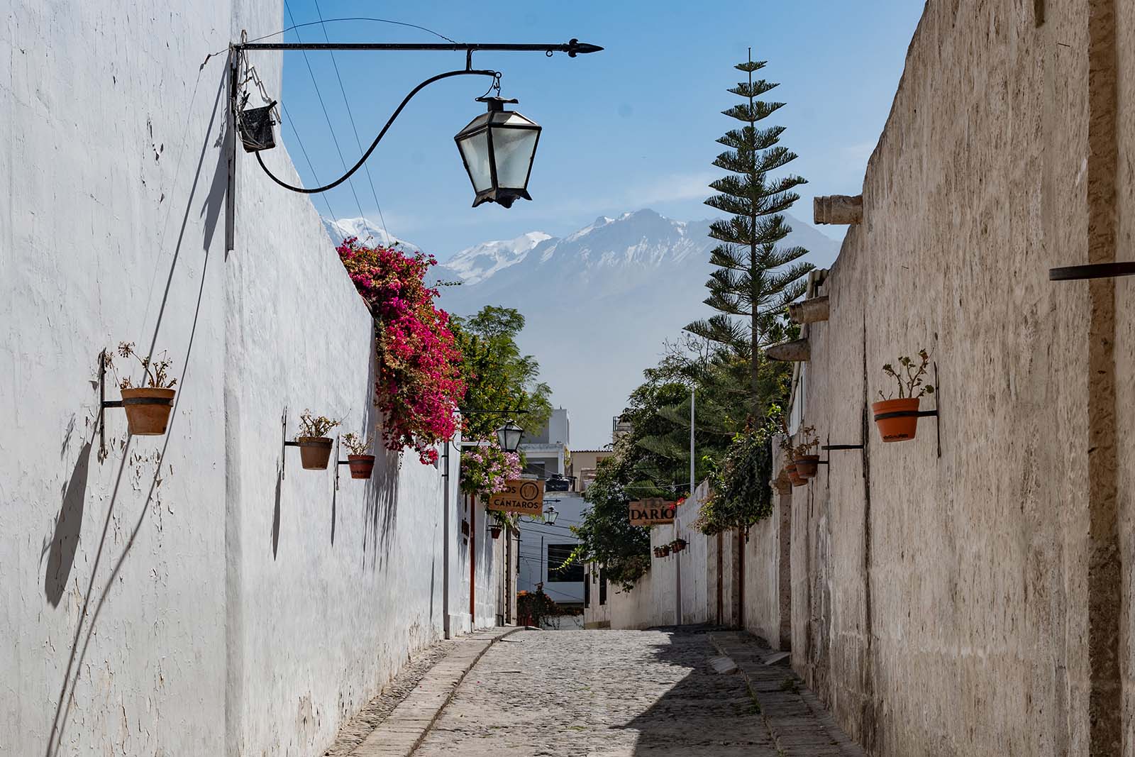 Gasse in Arequipa Peru