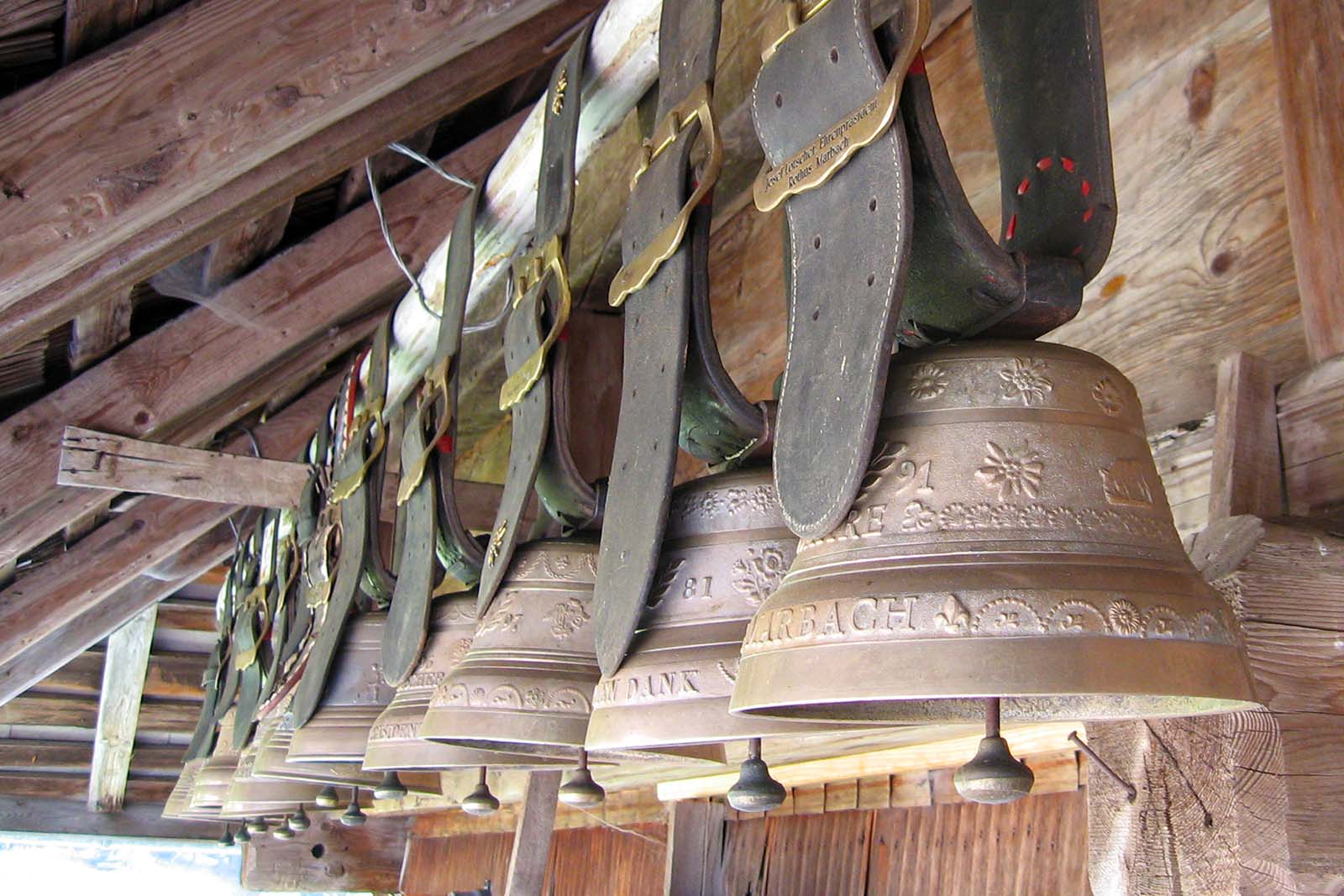 Kuhglocken in Marbach Schweiz