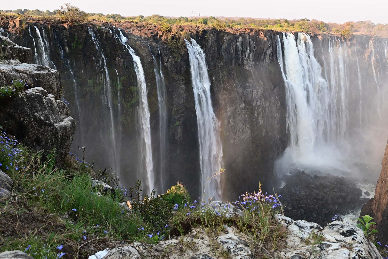 Victoria Wasserfälle in Zimbabwe