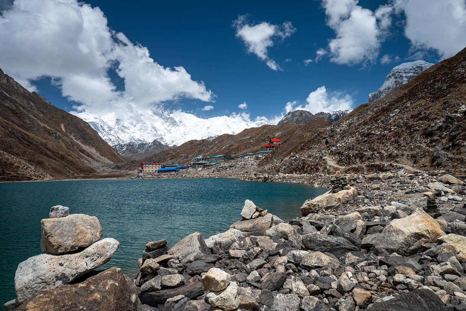 Gokyo See in Nepal